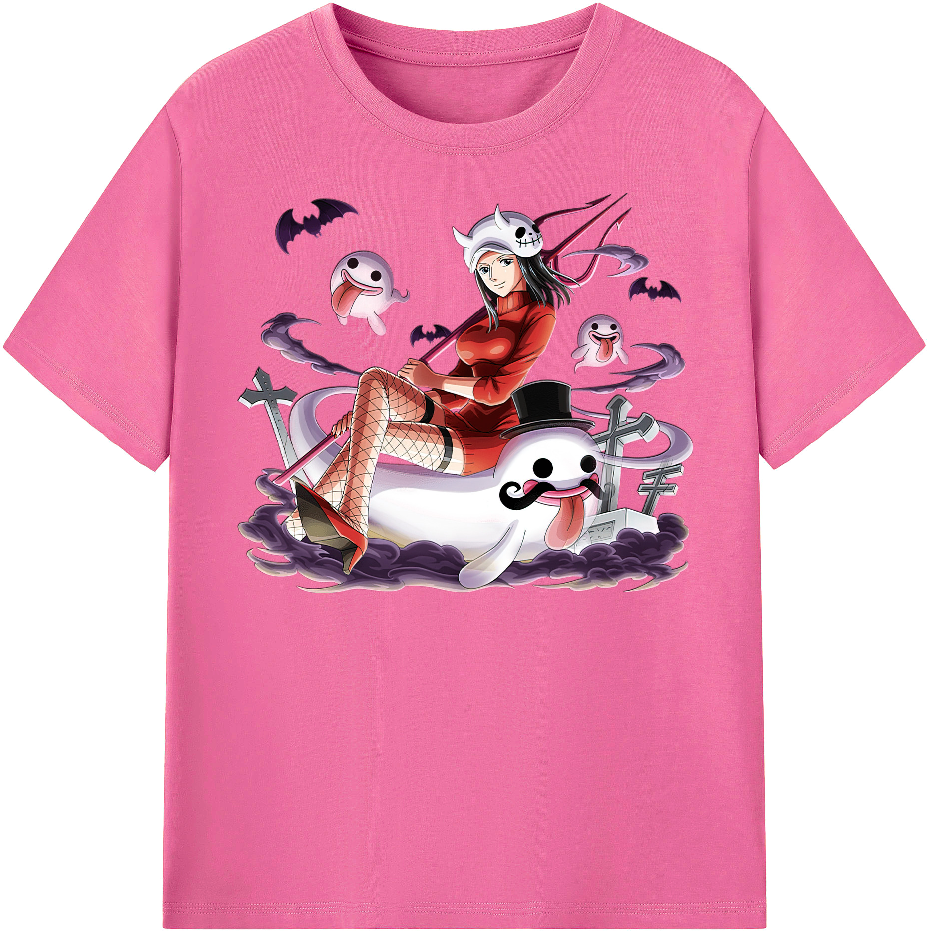 （画像用） ブリーチ くちき びゃくや BLEACH Kuchiki Byakuya レディースカジュアルプリントTシャツ（綿100％）